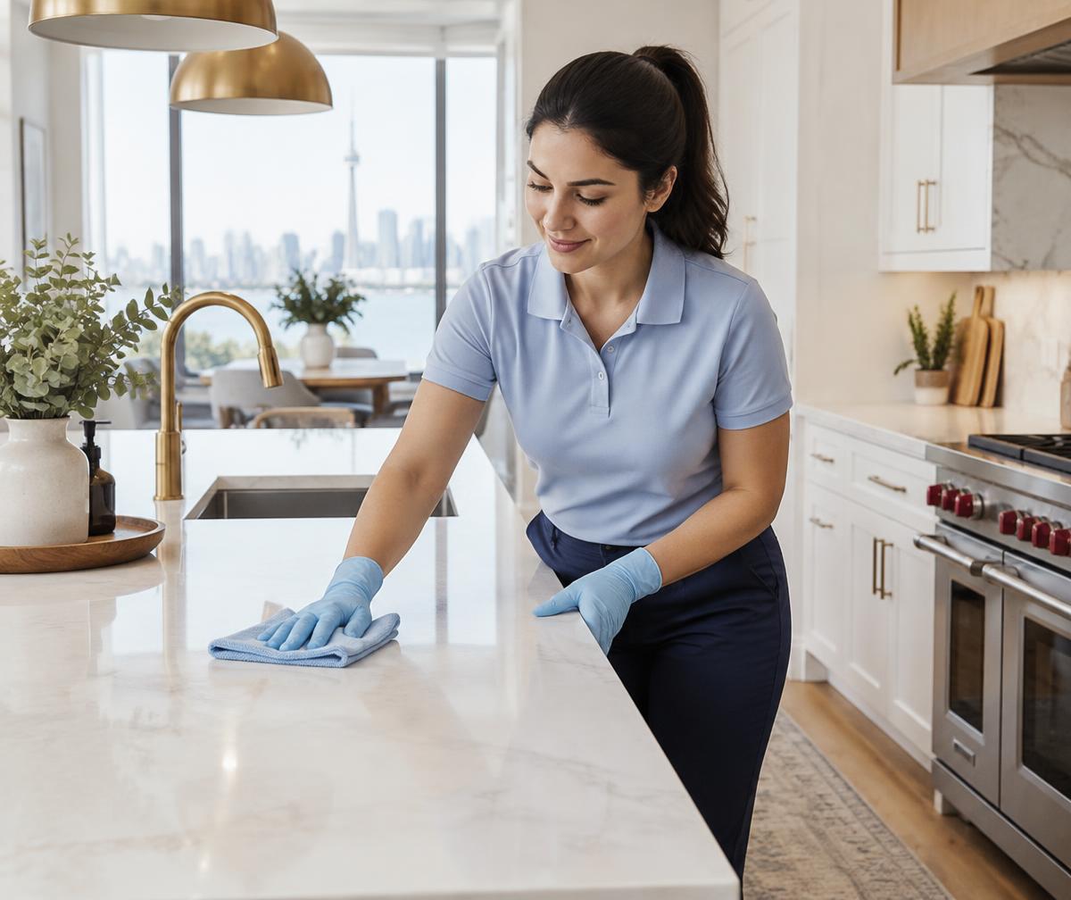 Post-Construction Cleaning for a premium Toronto home